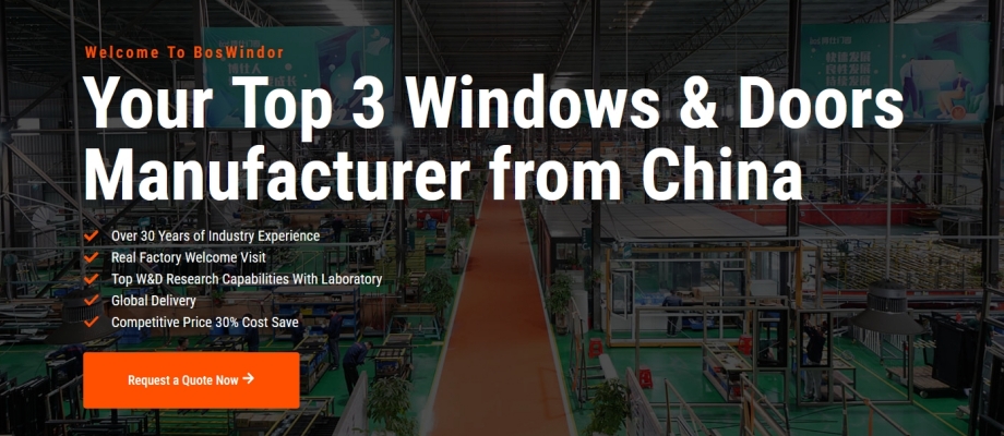Your Top 3 Windows Doors Manufacturer from China