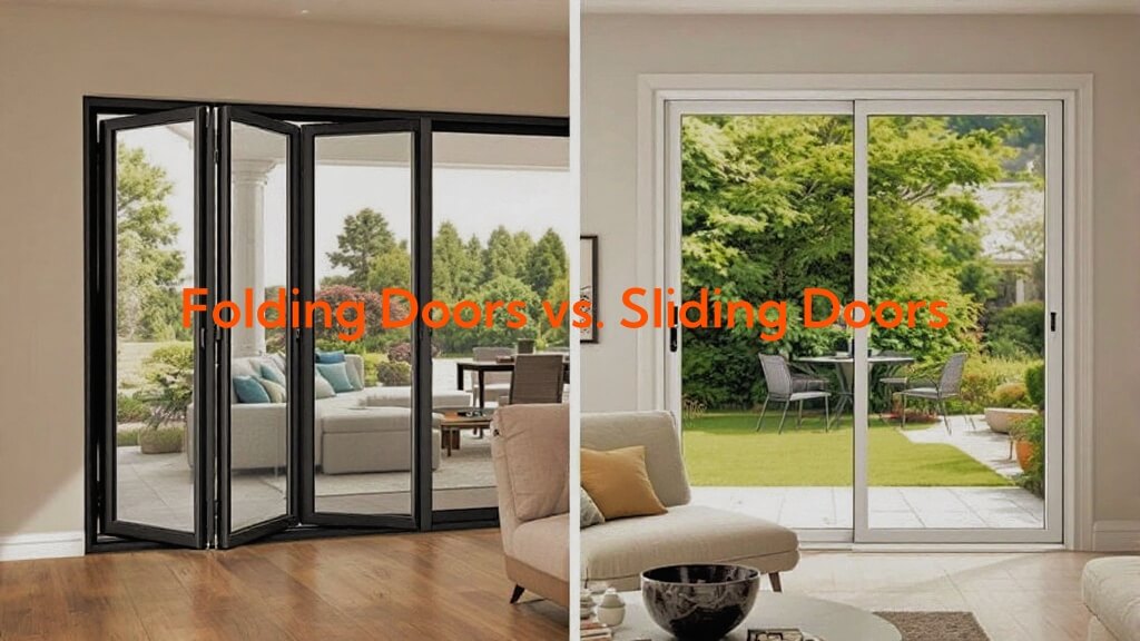 Aluminum Folding Doors v.s.Sliding Doors 1