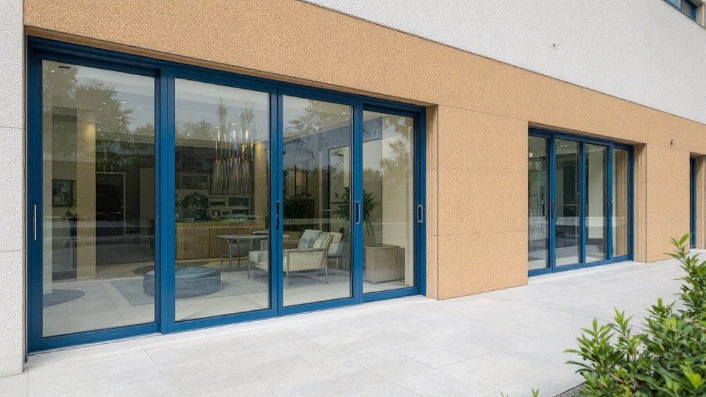 Aluminum Sliding Windows in Commercial Buildings