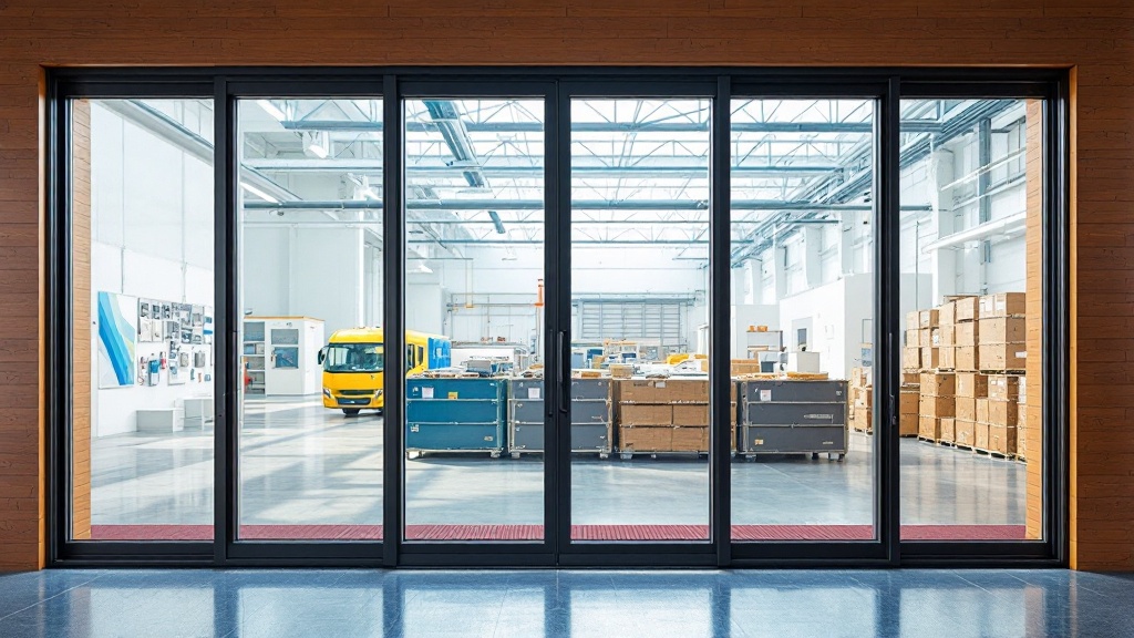 Aluminum Sliding Windows in Industrial Facilities