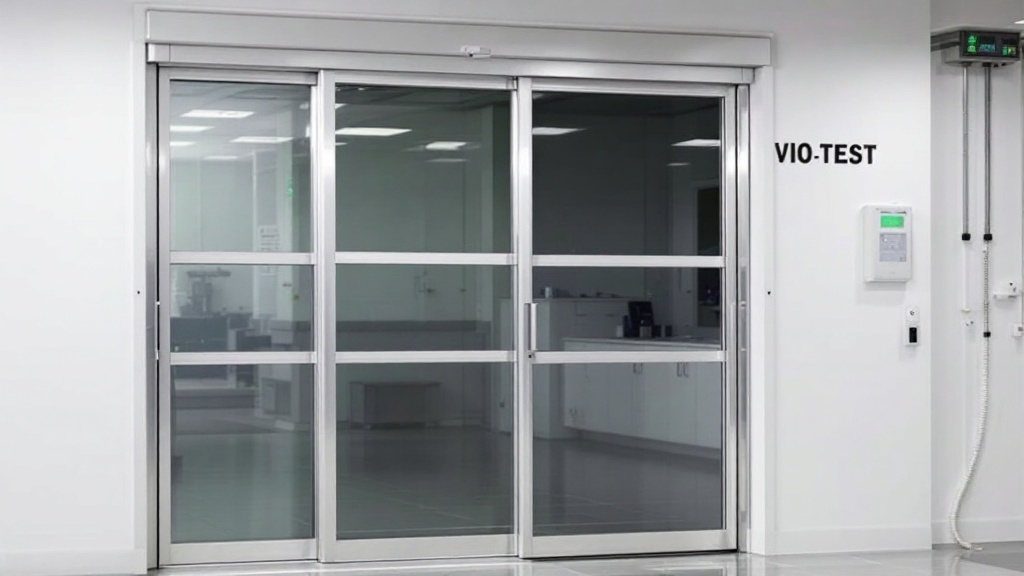 Aluminum sliding door Violence test