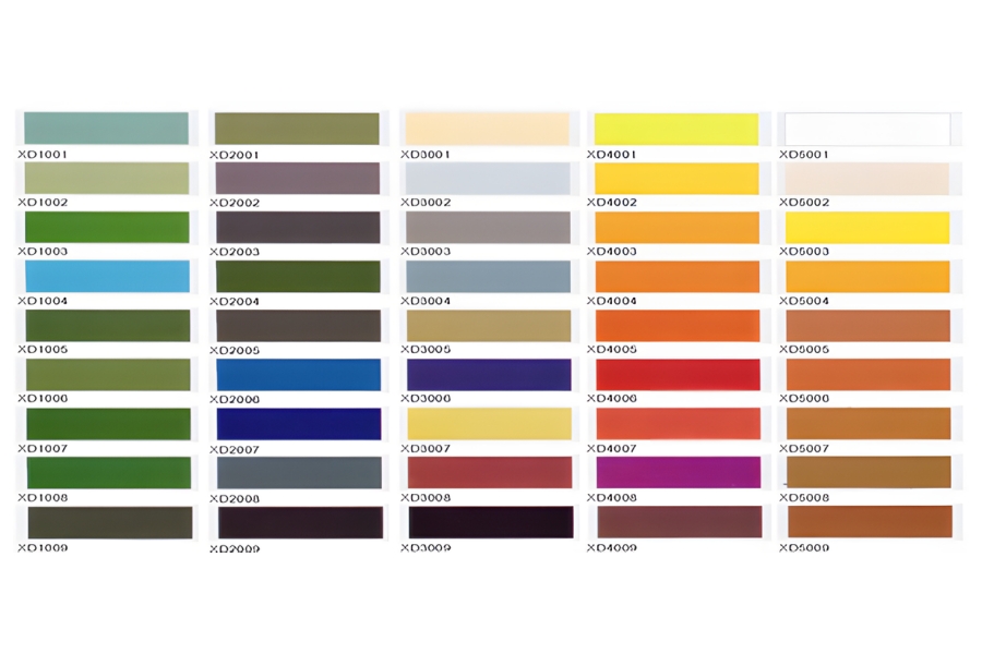 Anodizing Color Selections for Aluminum windows
