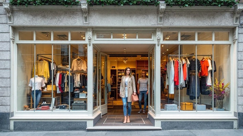 Casement Windows for clothing store
