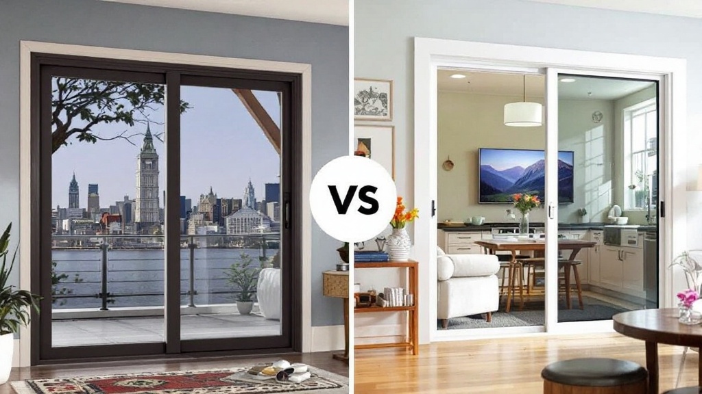 Vinyl Sliding Doors vs. Aluminum Sliding Doors