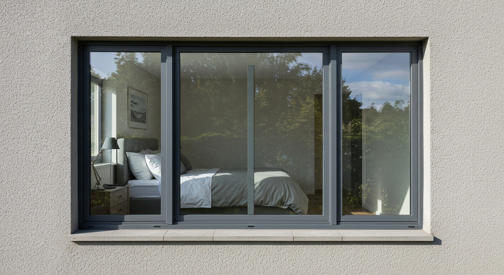 Aluminum windows for Hotel Room