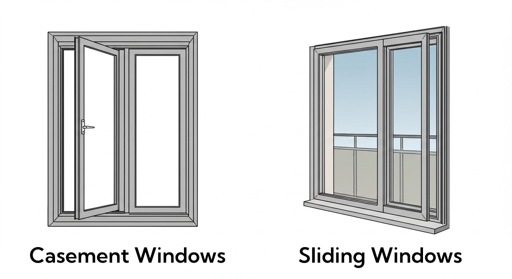 Casement vs. Sliding Windows