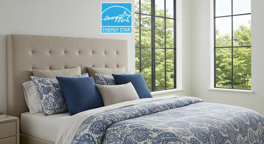 Energy Star Certified Windows for Bed Room