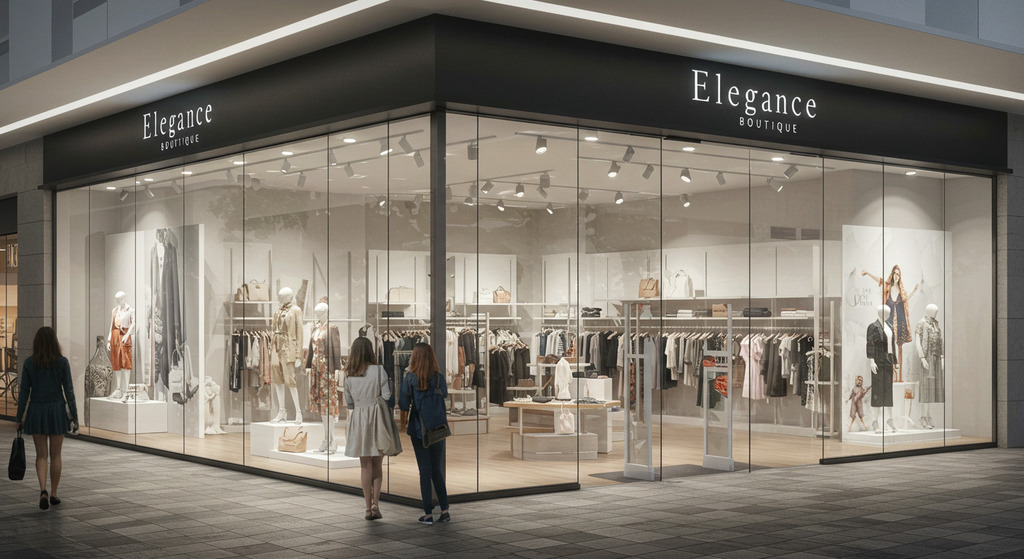 Large Custom Windows for Commerce