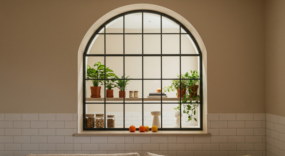 Aluminum Arched Windows