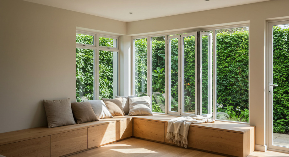 Bifold Windows for Bed Room