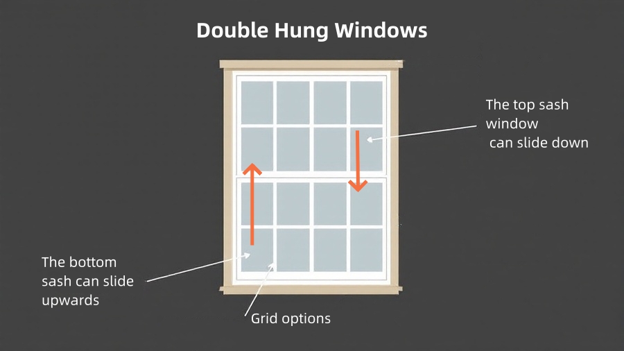 Double Hung Window Diagram