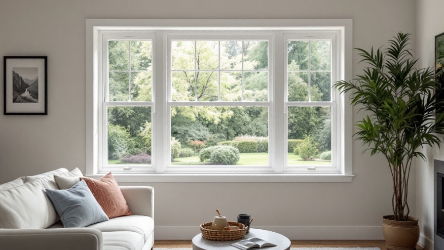 Double hung Window for Lving Room
