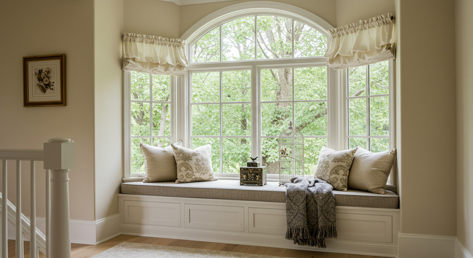 Modern Style Arched Windows