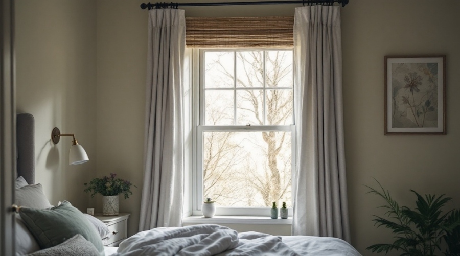 Single Hung Window for Bedroom