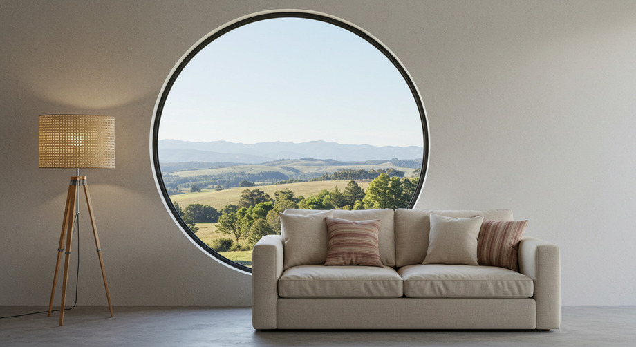 Unique Appeal of Round Window Designs