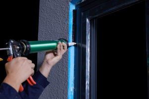 17 External wall structural adhesive filling