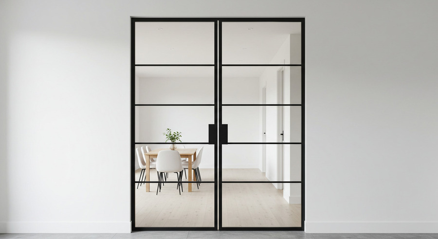 Aluminum Casement Door