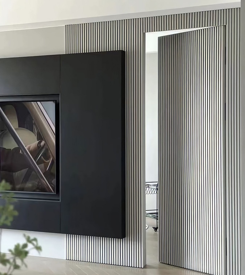 Integrated Wall Treatment Doors