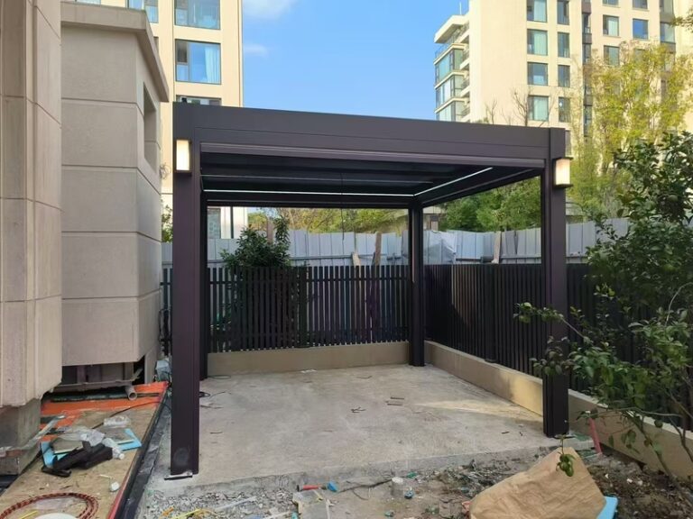 Aluminum Gazebos Installation00001