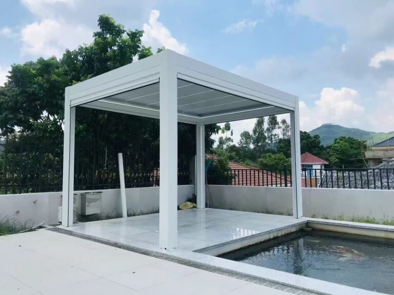 Aluminum Gazebos Installation00005
