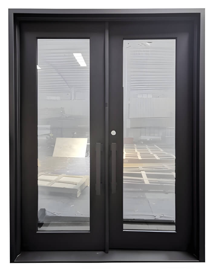 Double Steel Front Door 11