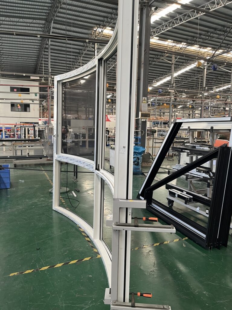Custom Curved Window