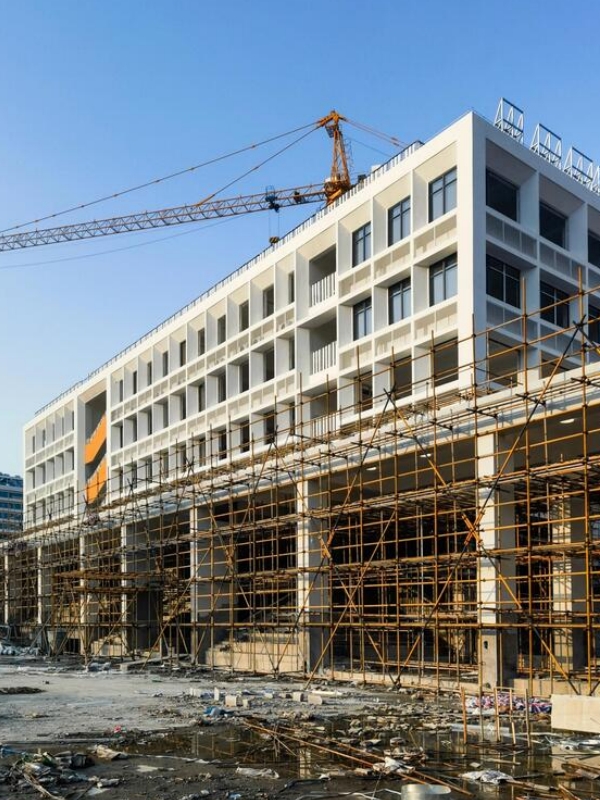 Commercial Project Contractor construction site