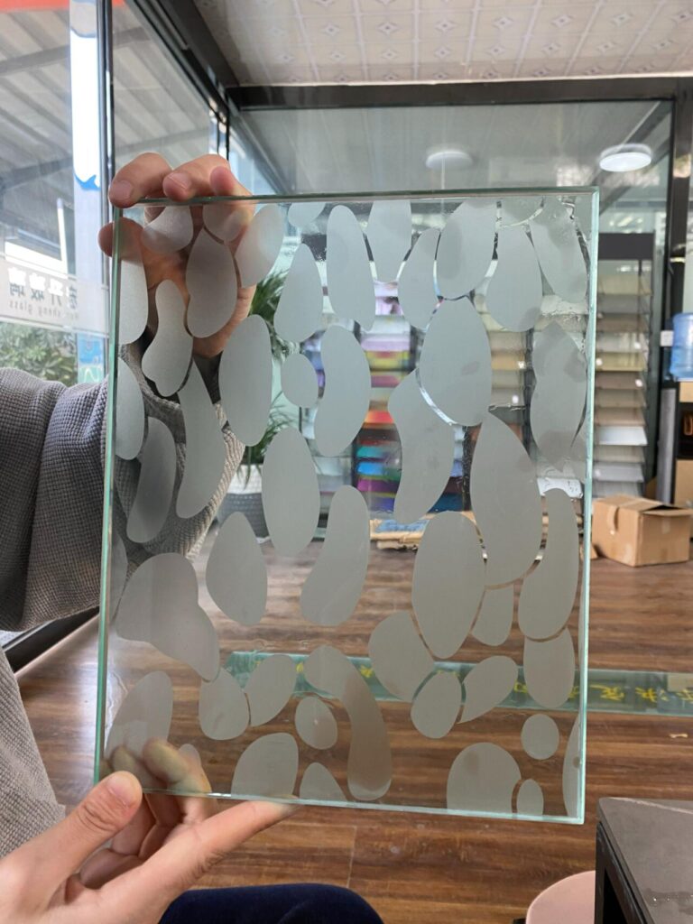 Acid Etched Glass 2