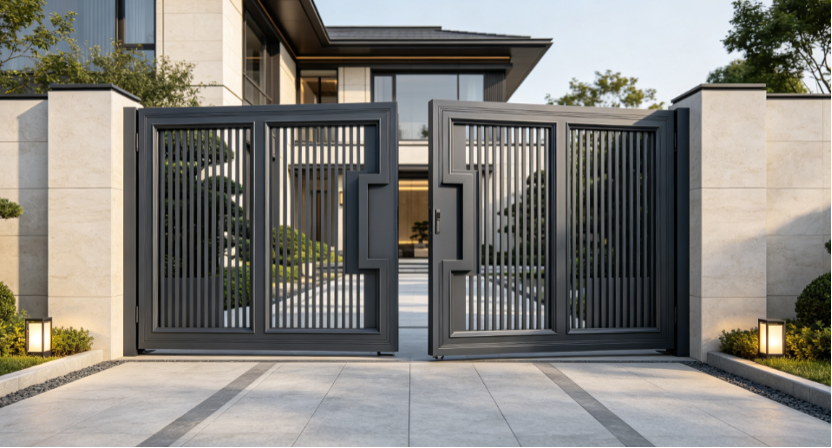 别墅铝艺大门
